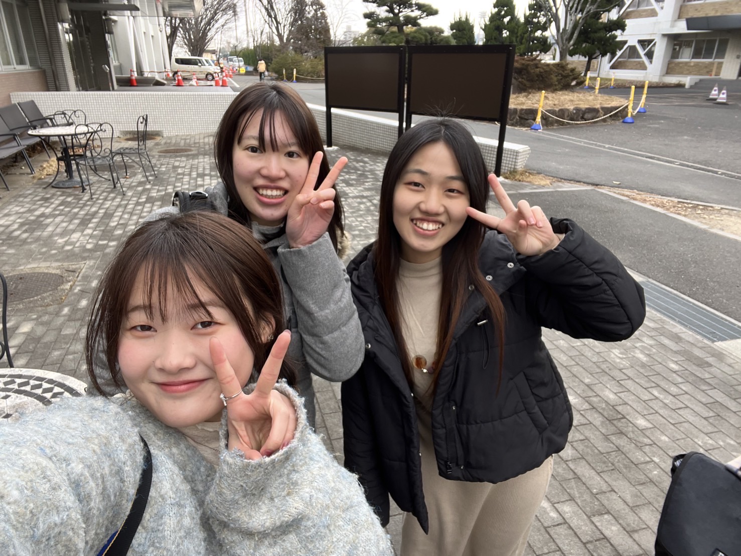 立ち上げメンバーの3人で